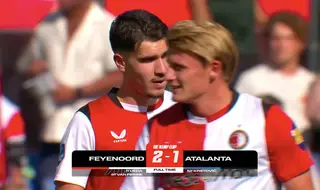 Samenvatting Feyenoord - Atalanta 2-1 (De Kuip Cup)