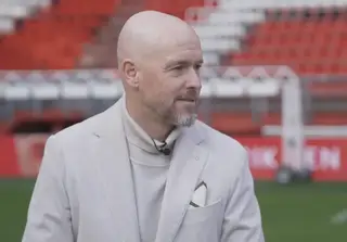 Erik ten Hag laat zich gelden bij FC Twente