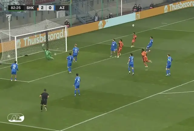 Samenvatting FK Sjachtar Donetsk - AZ 3-0 (Conference League)