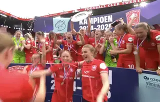 Samenvatting Twente - AZ 3-2 (Twente vrouwen kampioen)