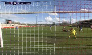 Samenvatting Feyenoord V1 - AZ 3-3 (Vrouwen Eredivisie)